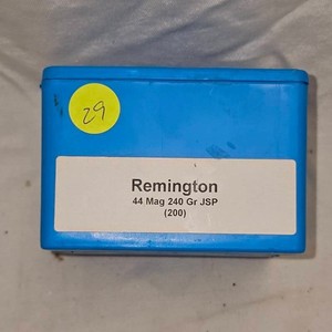 44 Mag Remington 240gr Jsp-200 Round Box Bullets