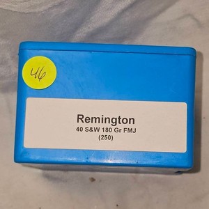 Remington 40SW 180gr FMJ Reloading Bullets-250
