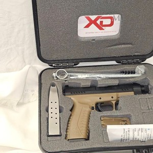 Springfield XDM  45, 45ACP, Threaded Barrel, 2 Mags in Case