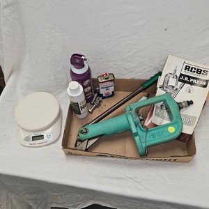 RCBS JR 3 Reloading Press and Misc