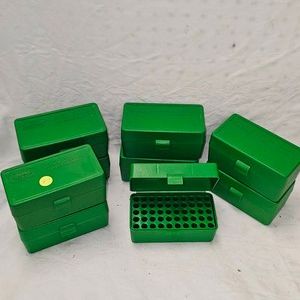 Case Gard 50-QTY 9, 223,etc, Ammo Boxes