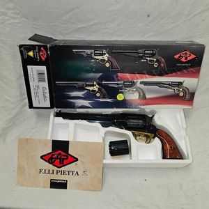 Pietta 1858 Rem, Steel, 44 Black Powder, 2 Cylinders
