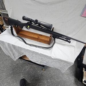 Savage Model 10, 243, Nikon 4.5-14 Scope, Sling, Bipod