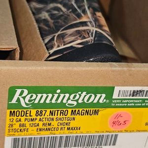 Remington 887 Nitro Mag, Camo, 12ga, Sling, As New in Box