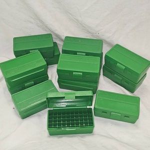Lot of 13 Case Gard P50, 38357 Ammo Boxes