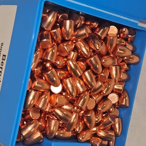 Berrys Bullets 9mm 115gr FMJ, 500 Bullets