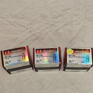 Hornady 45Cal (45-70) 350gr FP InterlockQty140