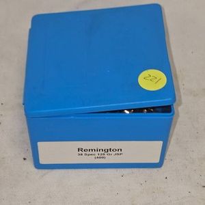 Remington Bullets 38Spl, 125gr JSP, Qty 400