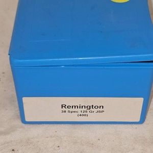 Remington Bullets 38Spl, 125gr JSP, Qty 400
