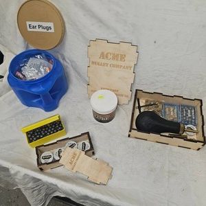 Very Nice Lot of Muzzle Loading Accessories and Ear 80 Plugs