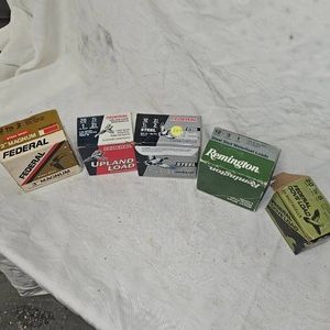 12ga 2 34 Steel #2 & #1, Federal 3 12ga #2 Shells