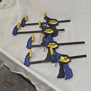 Lot of Irwin Quick Grip Clamps