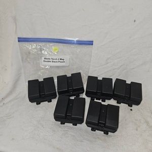 6-Bladetech Double Stack 2 Mag Pouches, as new