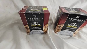Federal 550 22LR 36gr 1100rds