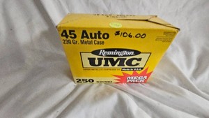 Bulk Remington 45ACP, 250 rds, 230gr