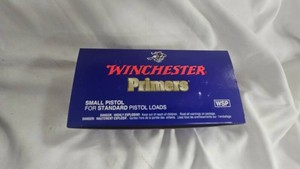 Winchester Small Pistol Primers, WSP, Qty 1000