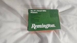 Remington #6 12 Small Rifle Primers, Qty1000