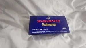 Winchester Small Rifle Primers, WSR, Qty 1000