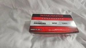 Winchester Small Pistol Primers, WSP, Qty 1000