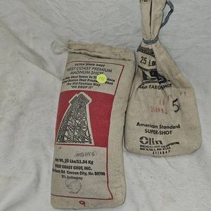 25lb Bag #9 Leadshot and 3lb #5 Shot