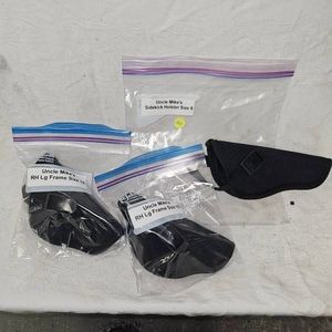 3 RH Uncle Mikes Holsters, Two are size 15, One is Size 5