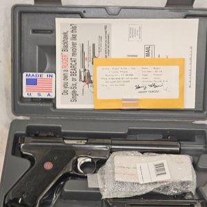 Ruger MKIII, 22LR, Two Mags in Case