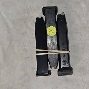 S&W MP 9 Magazines, Qty 3. 17rds