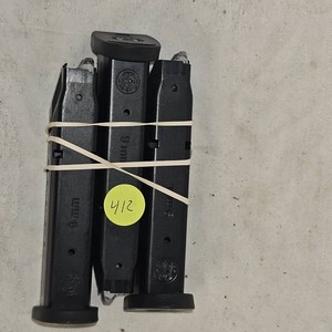 S&W MP 9 Magazines, Qty 3. 17rds