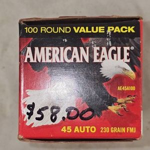 American Eagle Federal 100 Pak ACP