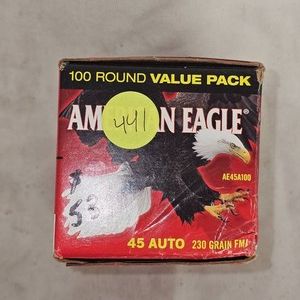 American Eagle Federal 100 Pak ACP