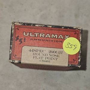 Ultramax 44 Spl 200 gr FP, 50rds