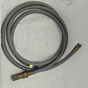 LP or Natural Gas 8ft Flex Line wCheck Swivel