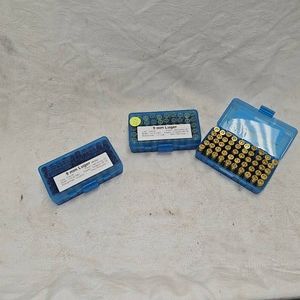 3 Boxes 9mm Ammunition