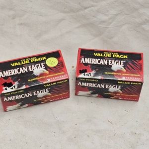 Two Federal 100 Paks 40SW 180fr FMJ