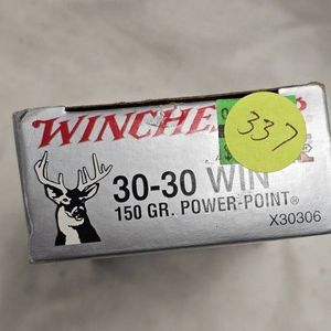 One Box Winchester 30-30 150gr SP