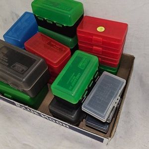 Huge Lot MTM Reloading Boxes