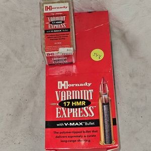 Eleven Boxes Hornady 17HMR Vmax