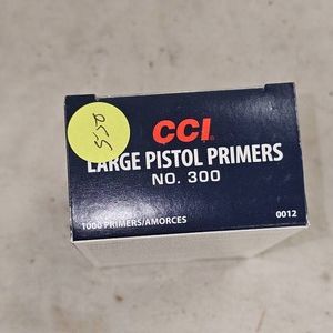 CCI #300 Large Pistol Primers Qty 1000