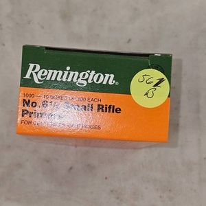 Remington #6 12 Small Rifle Primers, Qty 1000