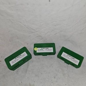 3 Boxes 9mm 115gr FMJ, 150rds