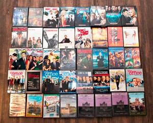 Collection of DVDs #5 - Battlestar Galactica, The Office, Downton Abbey