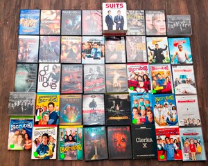 Huge DVD Lot #6 - Scrubs, Suits, Law and Order