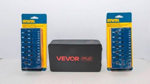 Vevor Drill Bit Set & Irwin Drill Bit Stands