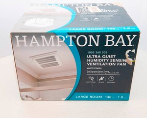 Hampton Bay Ultra Quiet Humidity Sensing Ventilation Fan  New in Box