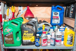 Assorted Automotive Oils & Fluids Lot