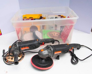Warrior Rotary PolishersSanders, Turbo Cup Wheel & Sandpaper