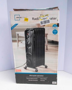 Mainstays Electric Radiator Heater  New in Box #2