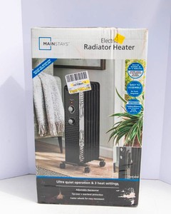 Mainstays Electric Radiator Heater  New in Box