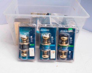 Door Knob & Hardware Lot  New and Used Assortment