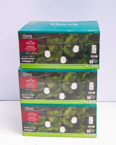 Patriot Lighting String Light Lot  3 New Boxes